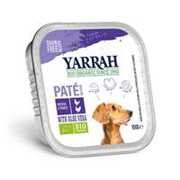 Yarrah - Hundefutter Paté Huhn und Truthahn mit Aloe Vera Bio 12x150g