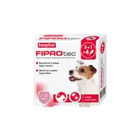 Beaphar Fiprotec Spot-On voor honden van 2 tot 10 kg 4 pipetten