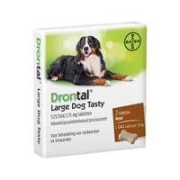 Drontal Large Dog Tasty 2 tabletten