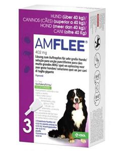 Amflee Combo Spot-on Hond - 402 mg (>40kg) - 3 pipetten