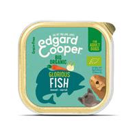 Edgard & Cooper Biologisch Adult - Vis - 17 x 100 g kuipjes