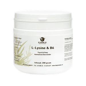 Groene-os De Groene Os - L-Lysine B6 - Paard/Pony
