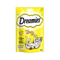 Dreamies mit Käse für Katzen leckerer Snack im Frischebeutel 60g - MARS