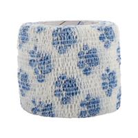 Petflex wit 5 pootafdruk print - 5 cm