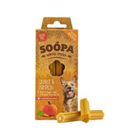 Soopa Dental Sticks met pompoen & wortel hondensnack Per 5