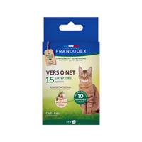 Francodex Vers O Net Tabletten Kat - 15 stuks