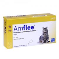 Amflee Spot-On 50 mg kat 2 x 3 pipetten
