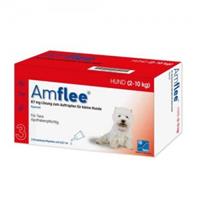 Amflee Spot-On Hund S 67 mg 3 pipetten