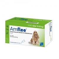 Amflee Spot-On 134 mg hond M 10 - 20 kg 2 x 3 pipetten