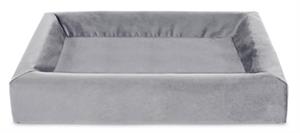 vandermeer BIA BED ROYAL FLUWEEL OVERTREK HONDENMAND GRIJS BIA-70 85X70X15 CM