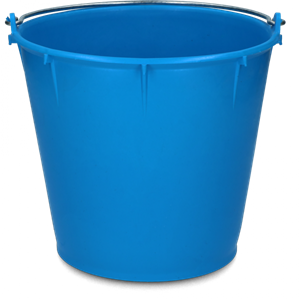 Vplast Emmer 7 litr met beugel Konings blauw