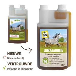 ECOstyle Lijnzaadolie 1L paard