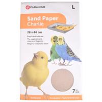 Zandpapier 7 stuks - Vogelbodembedekking - 46x28 cm