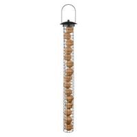 Esschert Design Grote vogel voedersilo voor vetbollen metaal 83 cm -