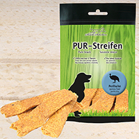 Kauwstrips parelhoen puur
