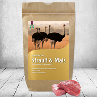 Menü mit Strauß & Mais