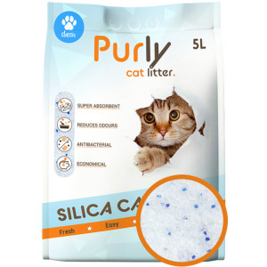 Purly silica kattengrit Classic 5 liter (2,2kg)