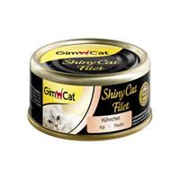 24x GimCat ShinyCat Filet Kip 70 gr