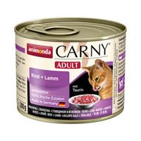 animonda Carny Adult 6 x 200 g Kattenvoer - Rund & Lam