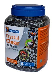 Superfish Crystal Clear Media 2000ml - Effectief Aquarium Filtermedium voor Heldere Vissenkom