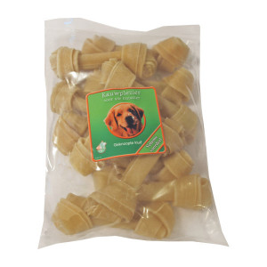 Boon Buffelhuidbot Geknoopt voor honden (13 cm) 20 stuks
