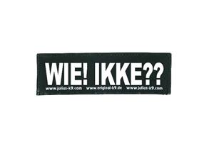 beeztees Julius-K9 tekstlabel Wie! Ikke℃℃ 11 x 3 cm