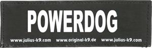 beeztees Julius-K9 tekstlabel Powerdog 16 x 5 cm