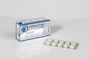 Ecuphar Dermazyme Zinc tabletten voor honden en katten 50 tabletten