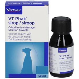 Virbac VT Phak Siroop voor de hond 50 ml