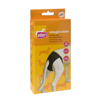 Adori Inlegkruis hondenbroek - XS/S - 12 stuks -Wit