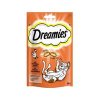 Dreamies Klassiker | Katzensnacks Katzenleckerli Leckerli mit Huhn 180g