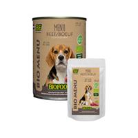 Bf Petfood Biofood organic hond rund menu blik