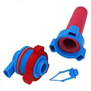 Gewa Koppeling voor speen Hygiëne (Blauw / Rood)