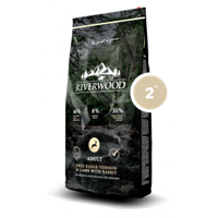 Riverwood Adult Hondenvoer - Hert & Lam met Konijn - 12 kg