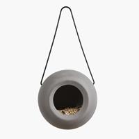 FAUNA Kera feeder Lisa Grijs - 14cm x 13cm x 14cm