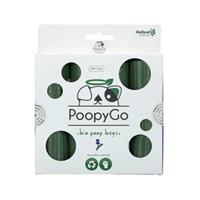 poopygo Poepzakjes Lavendelgeur - Hondenpoepzakjes - 21X33 cm Groen Wit 8x15 stuks