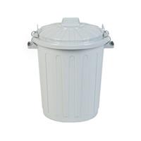 Curver Fooding Bin with Lid Oskar 23l Light Grey 79408011