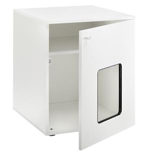 - Wit - Ferplast Kattenkast van Hout