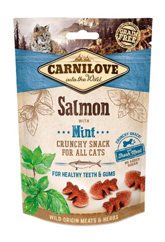 Carnilove crunchy snack zalm / munt