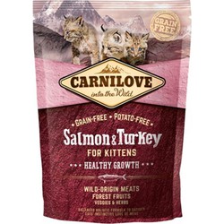 vandermeer CARNILOVE SALMON / TURKEY KITTENS 400 GR