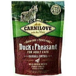 vandermeer CARNILOVE DUCK / PHEASANT HAIRBALL 400 GR