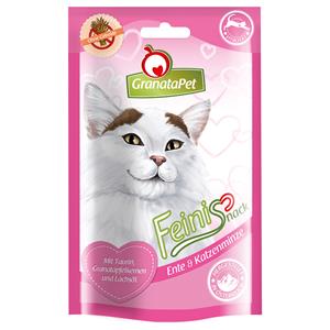 Granatapet Feinis Kattensnacks - Eend & Kattenmunt (50 g)