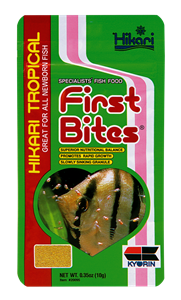 Hikari First Bites 10g - Fijnkorrelig Startvoer voor Gezonde Groei Jonge Zoetwatervissen