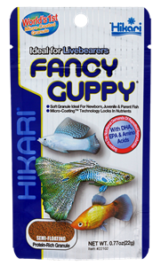 Hikari Guppy Food 22g - Premium Voer voor Kleur & Gezondheid bij Guppy's, Platy's & Meer