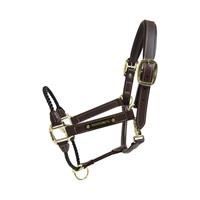 Kentucky Horsewear Leder Knotenhalfter