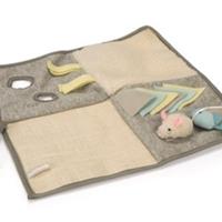 Beeztees Weezy - Kattenspeelmat - Grijs - 40x40 cm