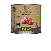 Biofood Organic 100% Rindfleisch 200 gr für Hund und Katze 12 x 200 gram
