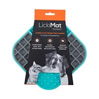 Lickimat Slomo - Schwarz/Türkis - 20 cm
