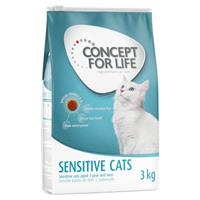 Concept for Life 12x85g Sensitive Cats in Saus -  Kattenvoer
