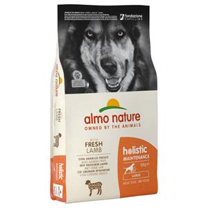 Almo Nature Holistic Voordelig Dubbelpak: 2 x 12 kg Almo Nature Hondenvoer - Adult Lam & Rijst Large